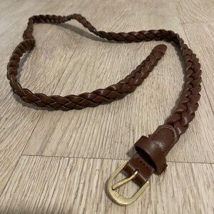 H&M Women's Fully Adjustable Skinny Casual Braided Belt